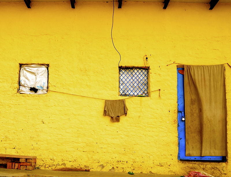 The yellow wall Photograph by Mona Singh - Pixels