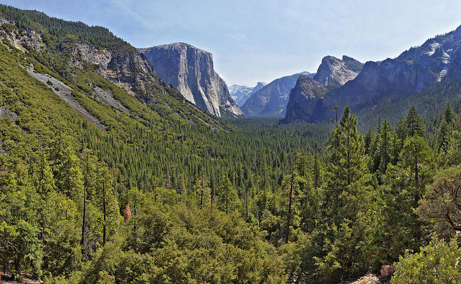 Yosemite Photograph - The Yosemite Valley by Sebastien Coursol Yosemite Photograph - The Yosemite Valley by Sebastien Coursol