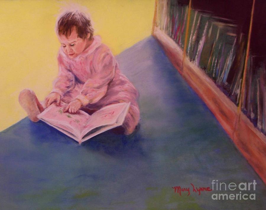 The Young Librarian Painting by Mary Lynne Powers