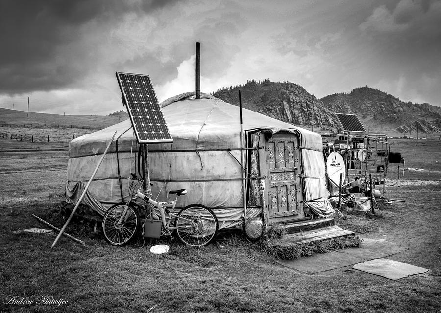 The Yurt Photograph by Andrew Matwijec