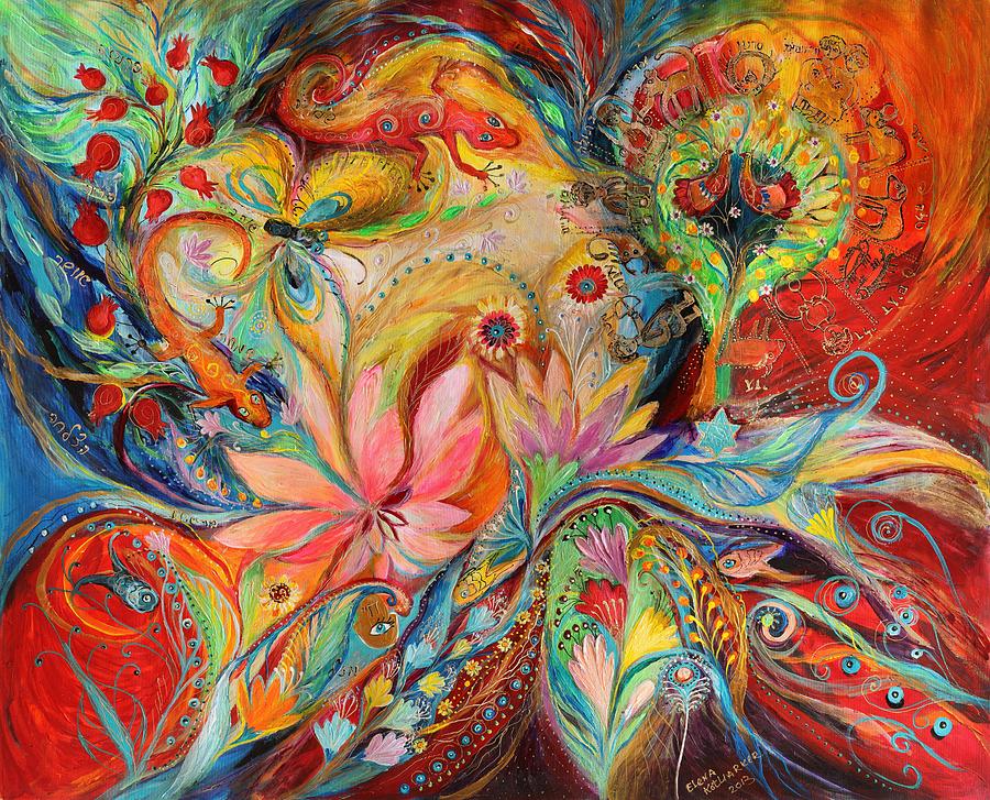 The Zodiac signs Painting by Elena Kotliarker The Zodiac signs Painting by Elena Kotliarker