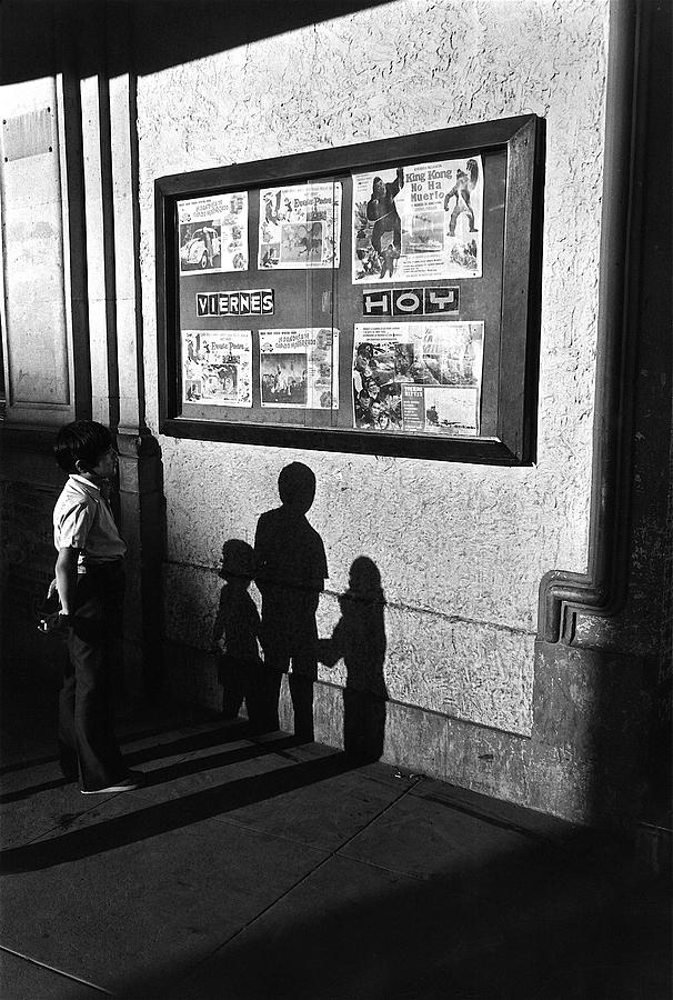 Theater homage children movie posters theater US Mexico border town Juarez Chihuahua 1977-2008 Photograph by David Lee Guss