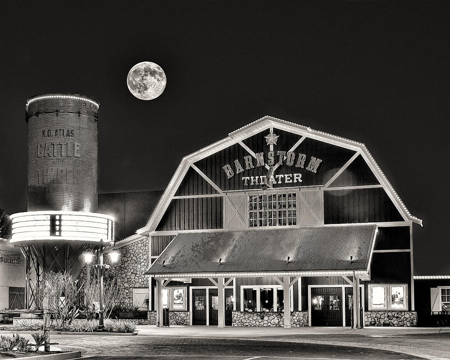 Theater in Brownwood Town Square Photograph by Betty Eich