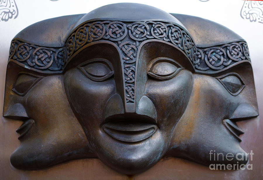 Theater Mask Photograph by Tikvahs Hope
