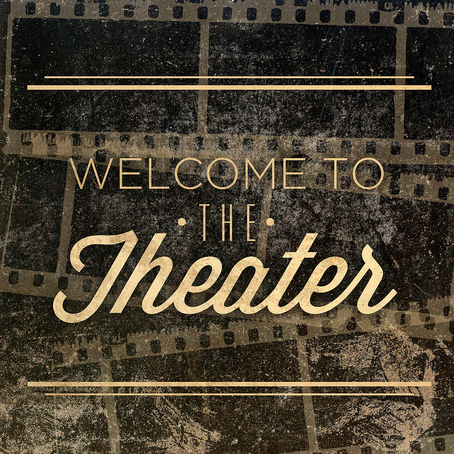 Theater Digital Art - Theater by South Social Graphics