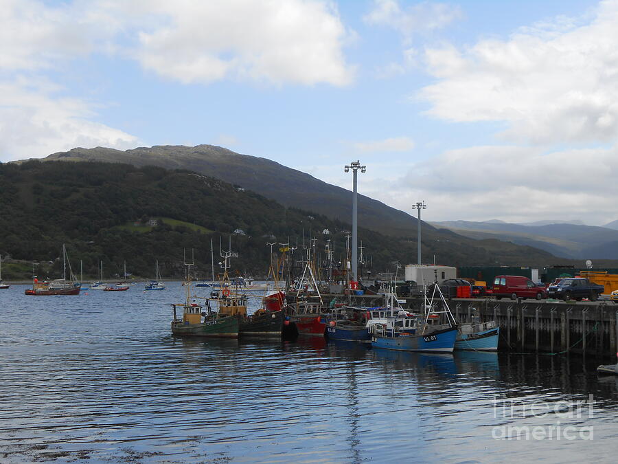 The Harbour at Ullapool Photograph by Joan-Violet Stretch