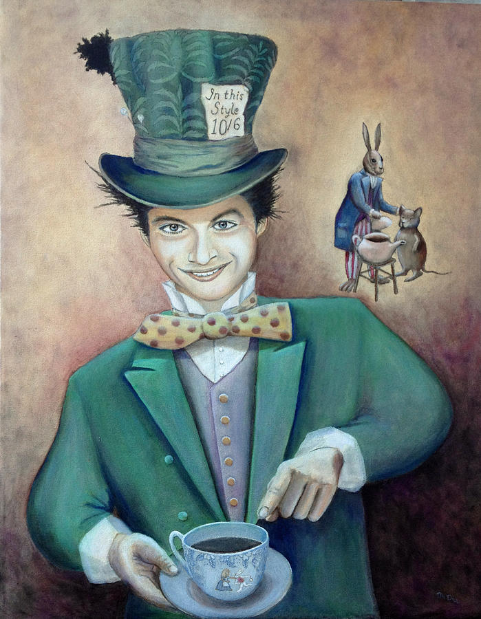 The Hatter Painting by Mr Dill