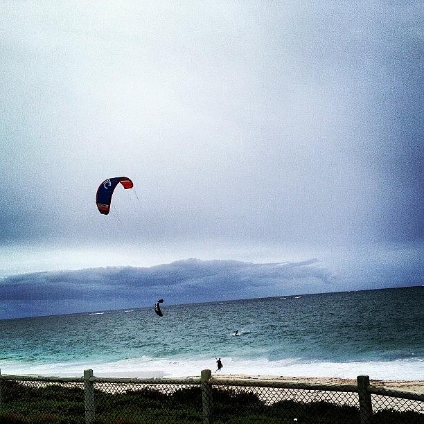 Them Some Keen Kite Surfers Photograph by Kat Mclennan