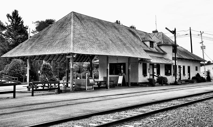 Thendara Train Station Photograph by David Patterson