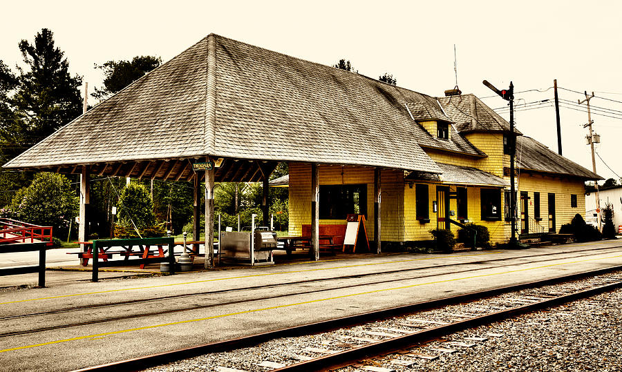 Thendara Train Station III Photograph by David Patterson
