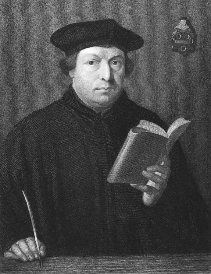 Theologian Martin Luther Photograph by Underwood Archives