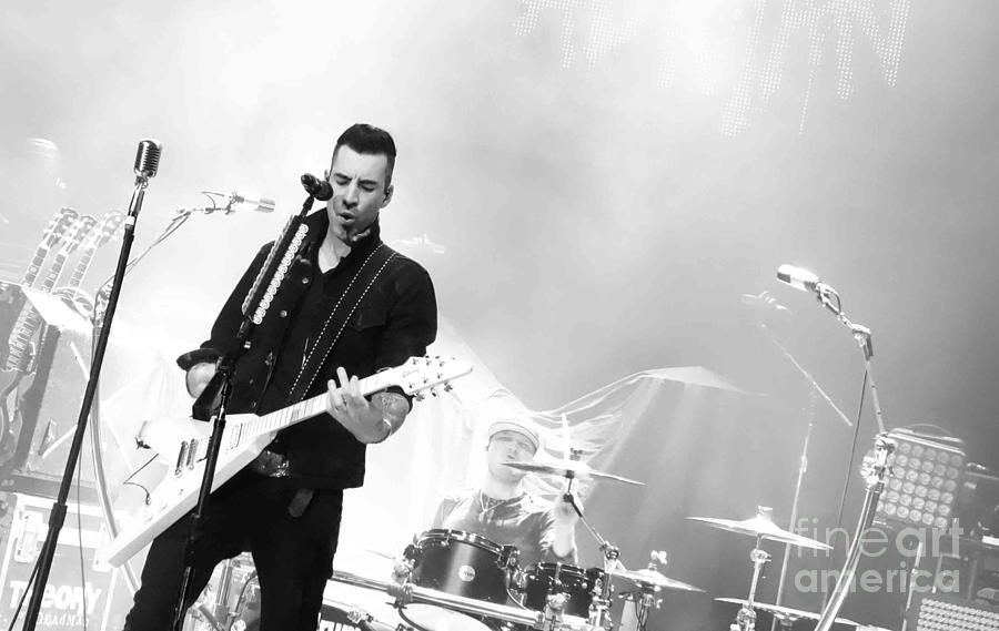Theory of a Deadman Tyler Connolly  Photograph by Jennifer Camp