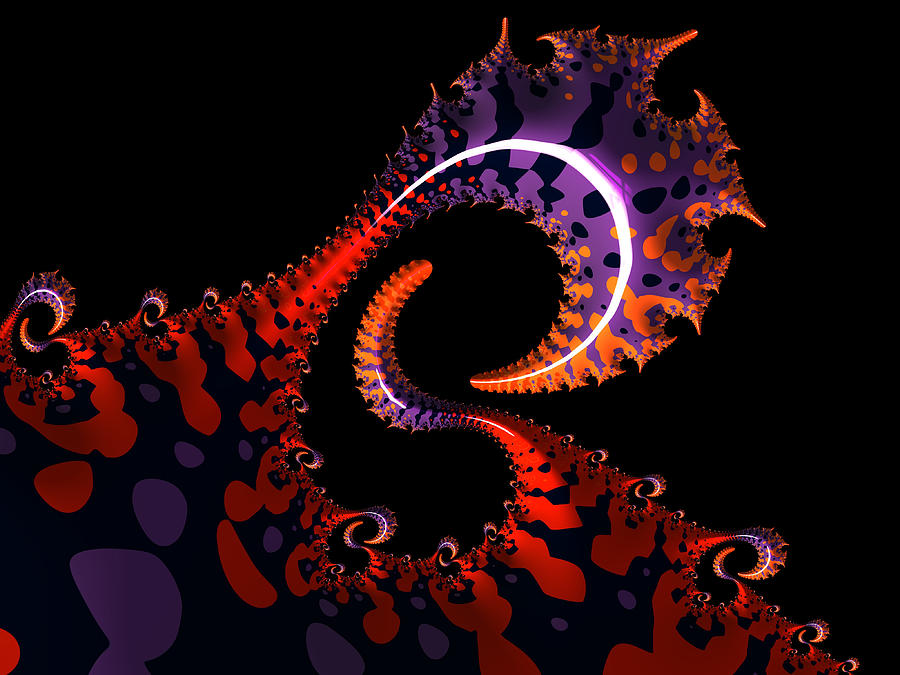There Be Dragons Digital Art by Susan Maxwell Schmidt