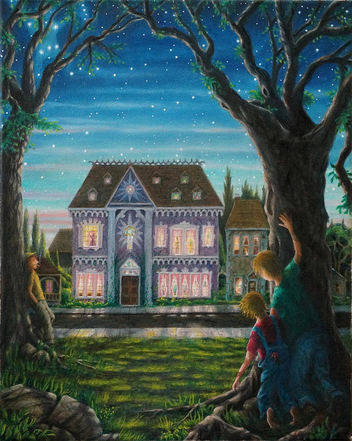 There is a house in New Orleans Painting by Matt Konar