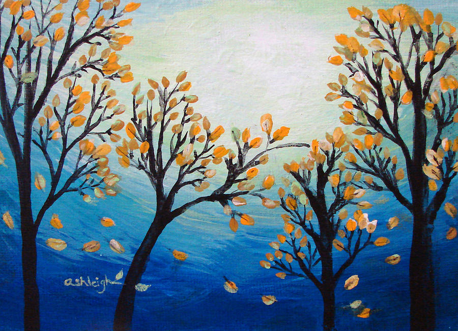 There Is Calmness In The Gentle Breeze Painting by Ashleigh Dyan Bayer