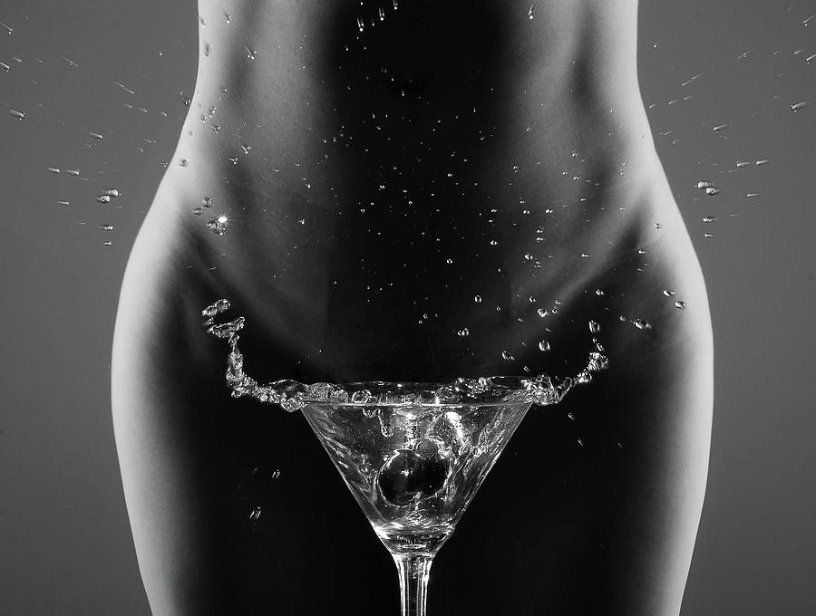 Martini Photograph - Therea?s Your Drink, Sir... by Artistname