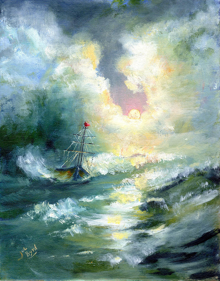 Theres Hope in the Storm Painting by Joe Byrd | Fine Art America