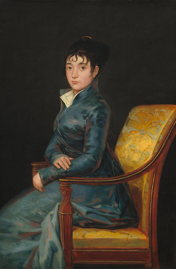 Francisco Goya Painting - Therese Louise de Sureda by Francisco Goya