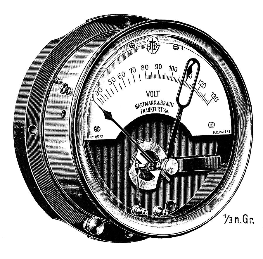 Thermal Voltmeter Photograph by Science Photo Library