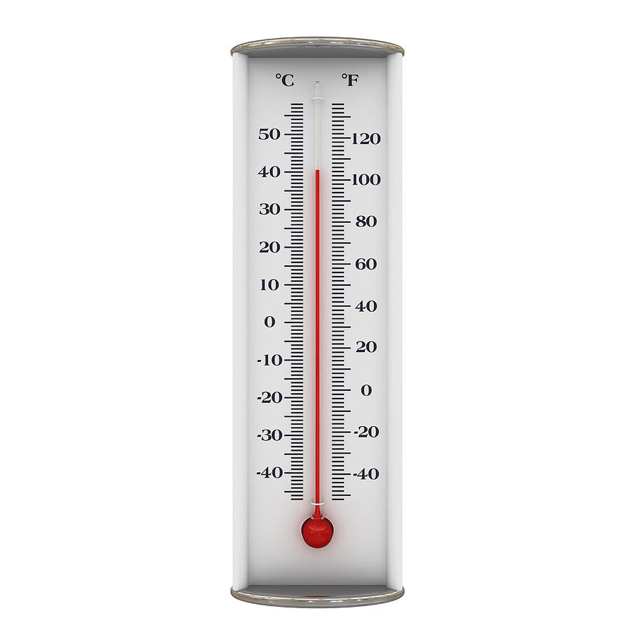Thermometer - heat Photograph by Rzelich