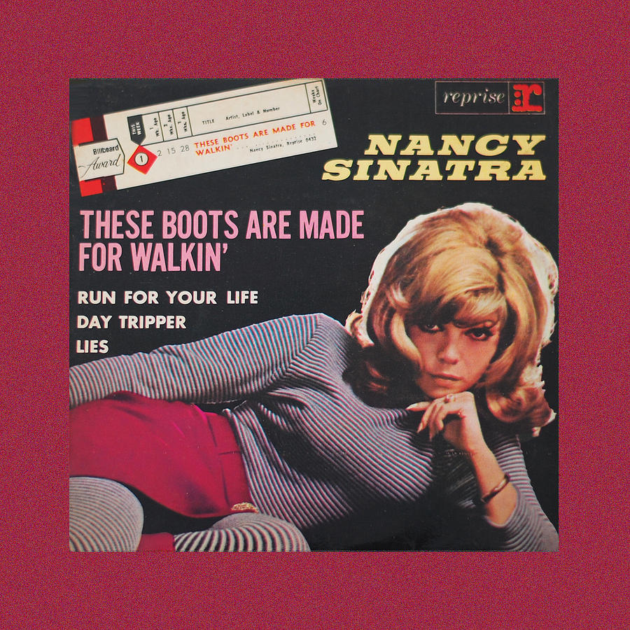 These boots are made for walkin Mixed Media by Gina Dsgn Fine Art America