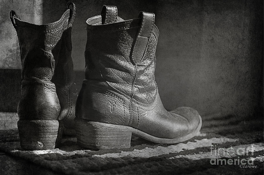 Boot Photograph - These Boots by Terry Rowe