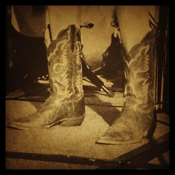 Boot Photograph - These #boots Were Made For #rocking! by Greta Olivas