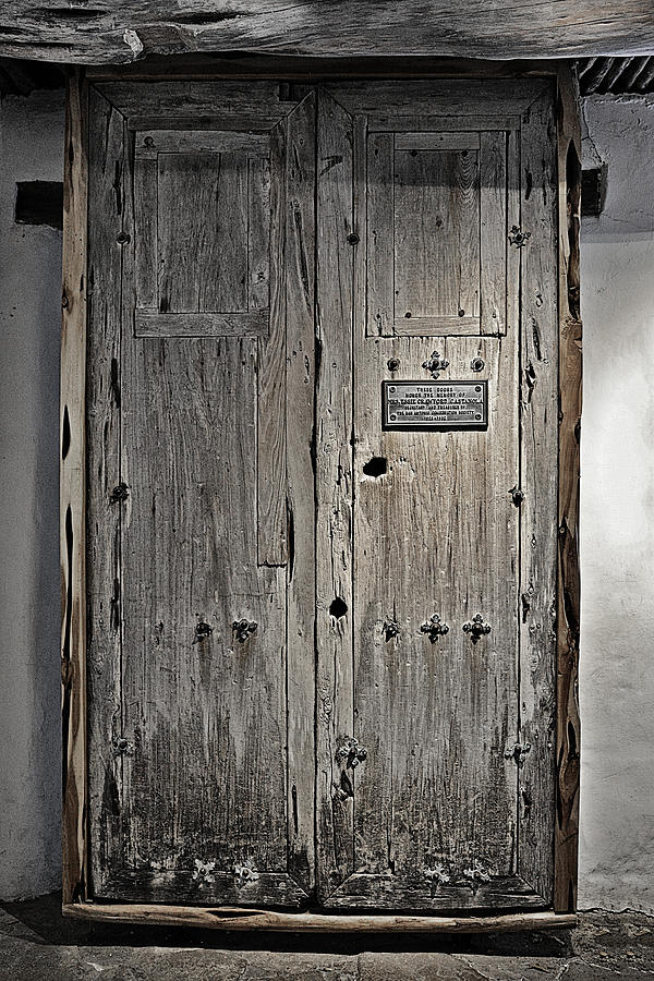 San Antonio Photograph - These doors tell a long story by Alexandra Till