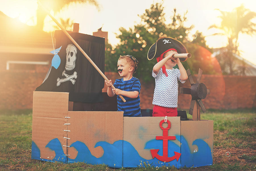 These little pirates just want to have fun Photograph by PeopleImages