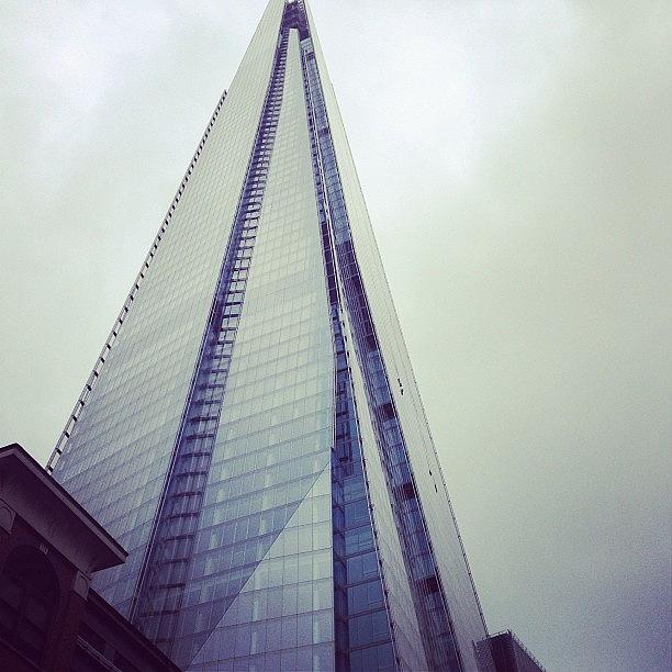 London Photograph - #theshard #london #building by Georgina Balcombe