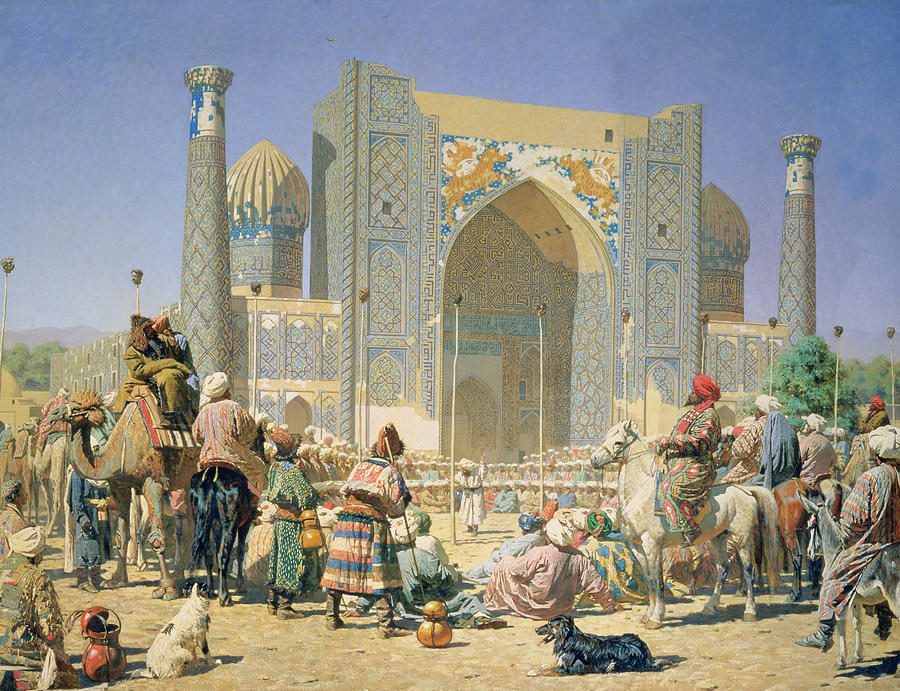 Architecture Photograph - They Are Triumphant, 1871-72 Oil On Canvas by Vasili Vasilievich Vereshchagin