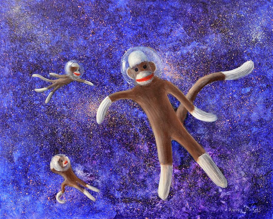 They Came From Outer Space Painting by Rand Burns