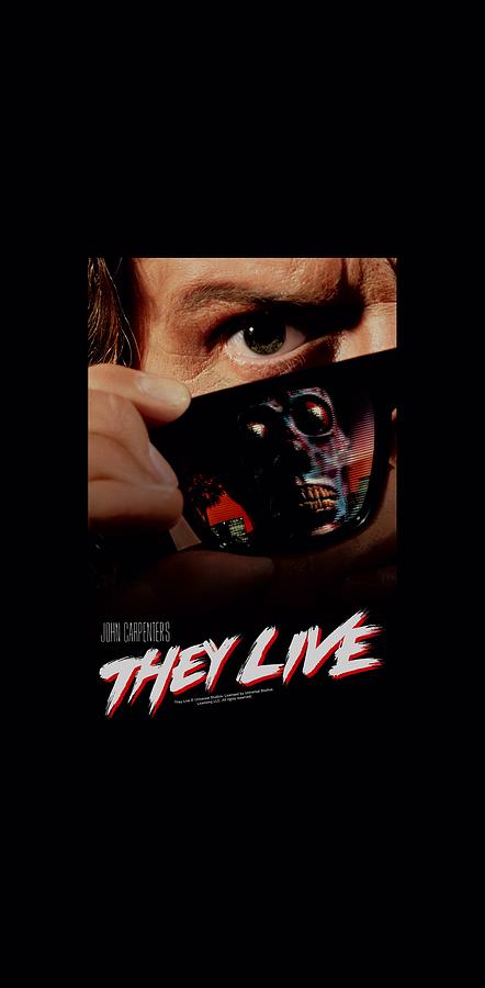 Science Fiction Digital Art - They Live - Poster by Brand A