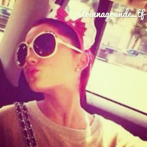 Sunglasses Photograph - They See Me Rollin...🎶 @arianagrande by Cherlee Games