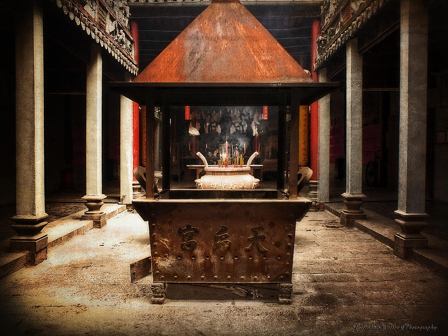 Thien Hau Temple  Photograph by Lucinda Walter