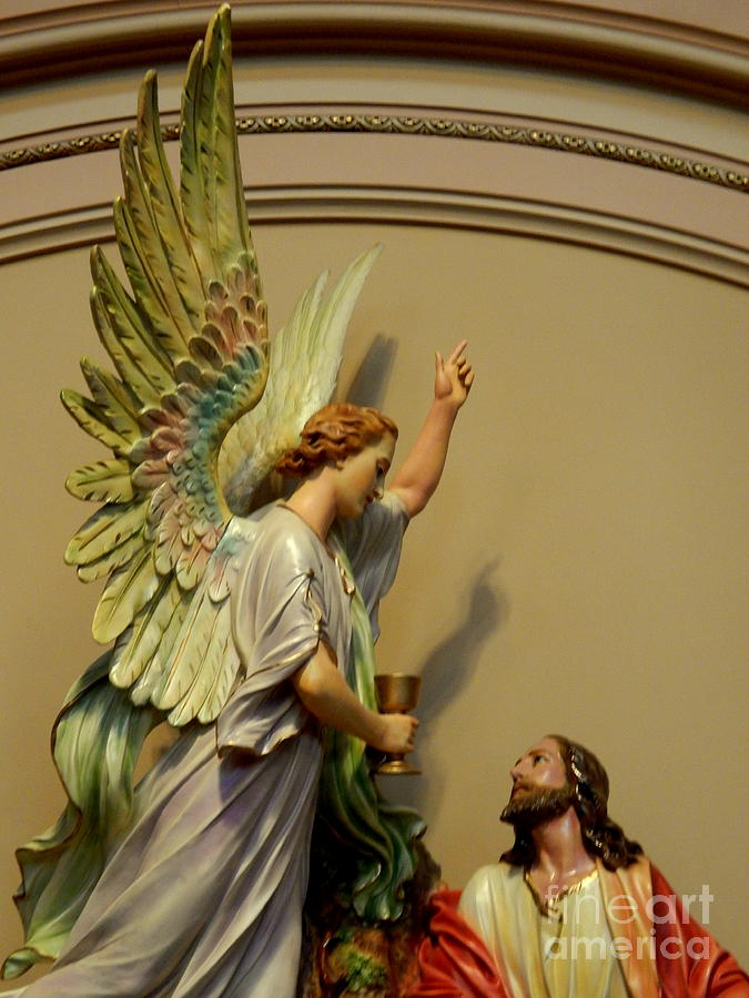 Thine Be Done Lord And Behold An Angel Appeared In New Orleans Louisiana Photograph by Michael Hoard