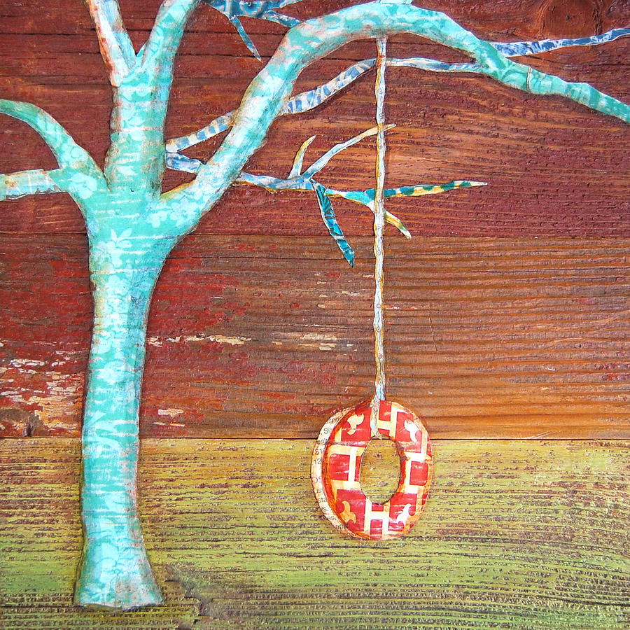 Vintage Mixed Media - Things Will Swing Around by Danny Phillips