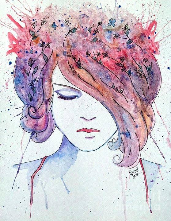 Thinking Explosion Mixed Media By Griselda Duran - Pixels