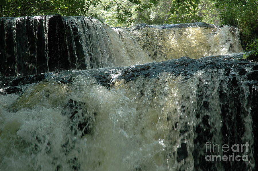 Thirsty For Summer - Waterfall Photograph by Susan Carella