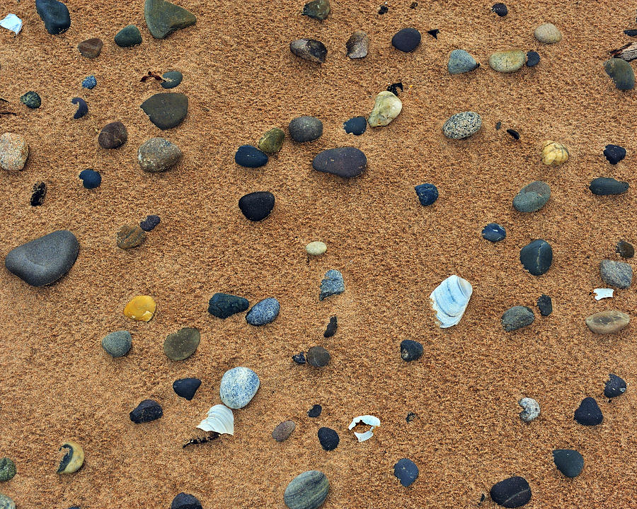 Pebbles Photograph - This Beach Rocks by Tony Beck