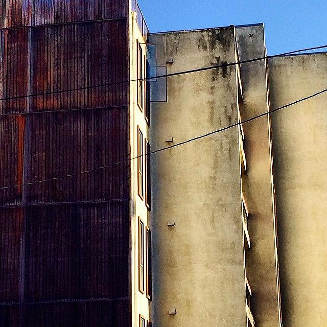 Oakland Photograph - Building Facades by Tom Parrette