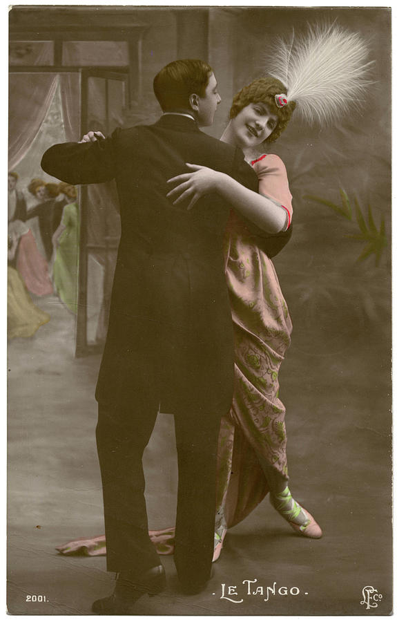 Tango Photograph - This Couple Have Danced by Mary Evans Picture Library