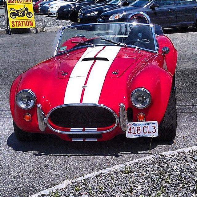 Cobra Photograph - This Is A Classic. #ford #shelby #cobra by Janny Ye