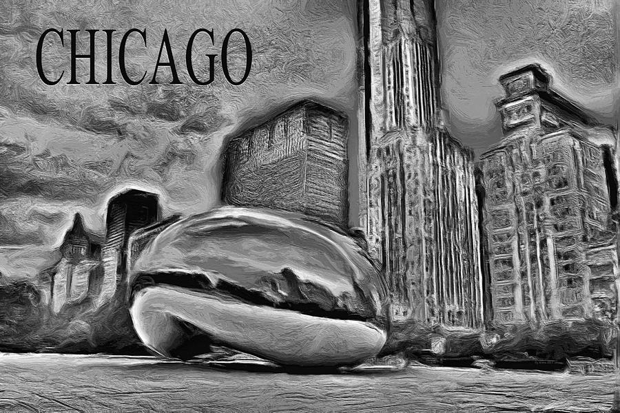 This Is Chicago Painting by Ely Arsha