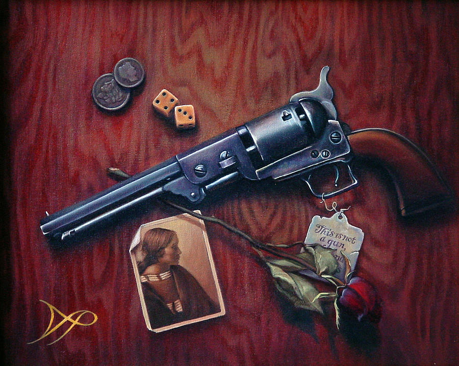 This Is Not A Gun Painting