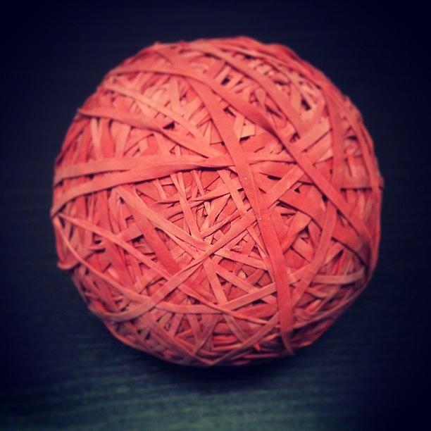Transcend Photograph - This Is Our Giant Ball Of Rubber Bands by Joe Renaissance