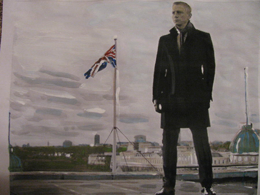 Skyfall Painting - This is the End by Vikram Singh