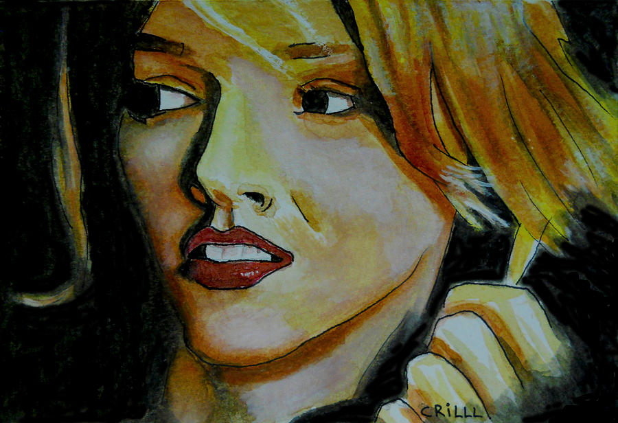 Naomi Watts Painting - This Is The Girl by Crilll Cracraft