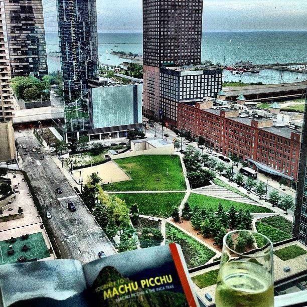 Chicago Photograph - This Is The Way I Like To Read And by Blogatrixx  