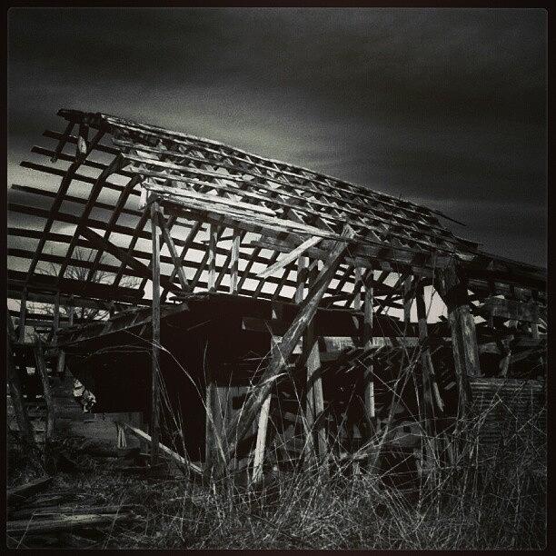 Barn Photograph - This Is @thebugboy Awesome Pic He Let by Krazy Alice